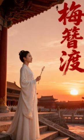 短剧《梅簪渡》海报