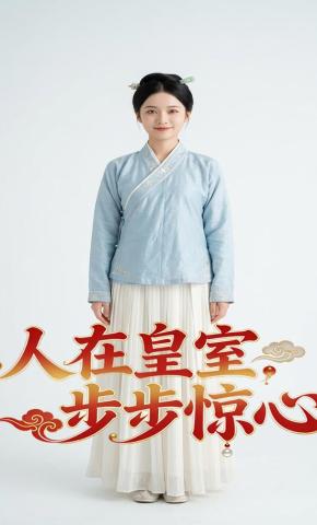 短剧《人在皇室，步步惊心》海报