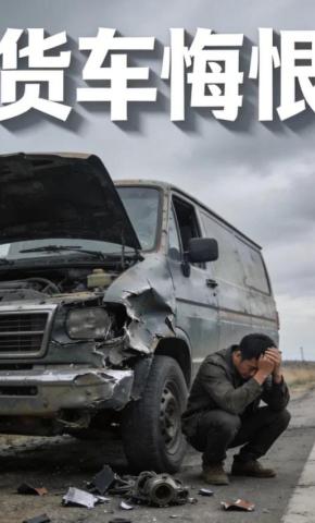 短剧《货车悔恨》海报