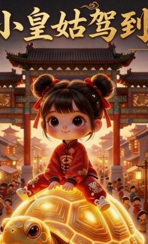 短剧《小皇姑驾到》海报