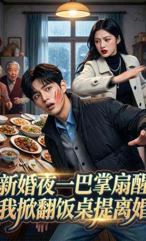 短剧《新婚夜一巴掌扇醒，我掀翻饭桌提离婚》海报