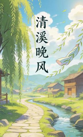 短剧《清溪晚风》海报