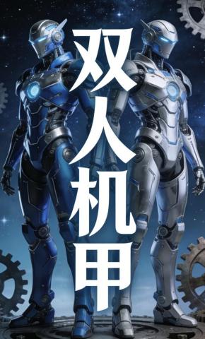 短剧《双人机甲》海报