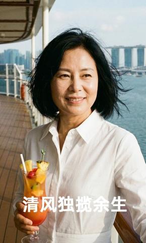 短剧《清风独揽余生》海报