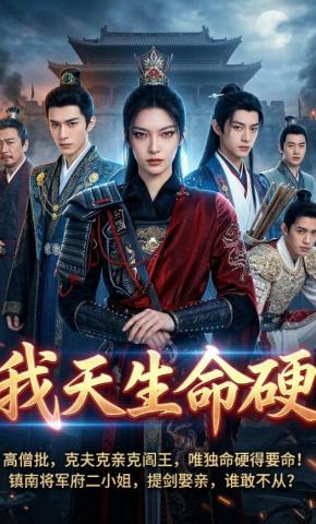 短剧《我天生命硬》海报