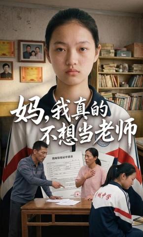 短剧《妈，我真的不想当老师》海报