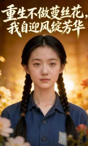 短剧《重生不做菟丝花，我自迎风绽芳华》海报