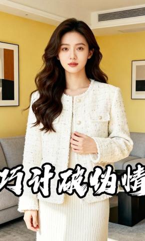 短剧《巧计破伪情》海报