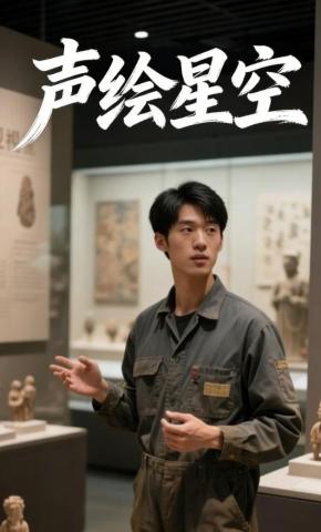 短剧《声绘星空》海报