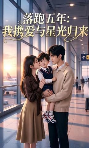 短剧《落跑五年：我携爱与星光归来》海报