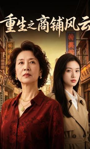 短剧《重生之商铺风云》海报