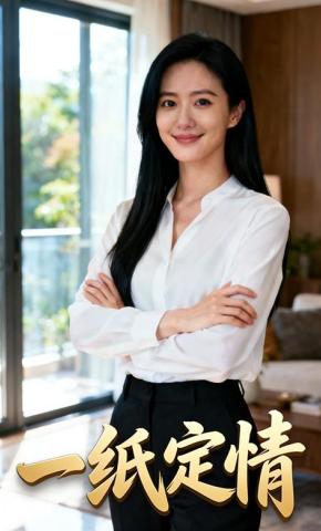 短剧《一纸定情》海报