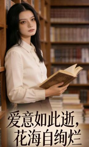 短剧《爱意如此逝，花海自绚烂》海报