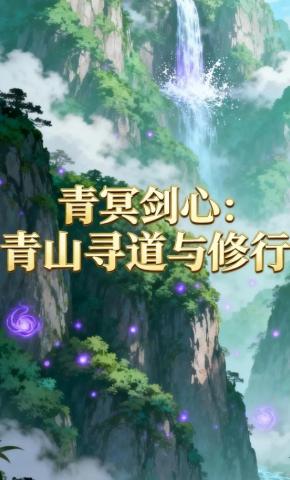 短剧《青冥剑心：青山寻道与修行》海报