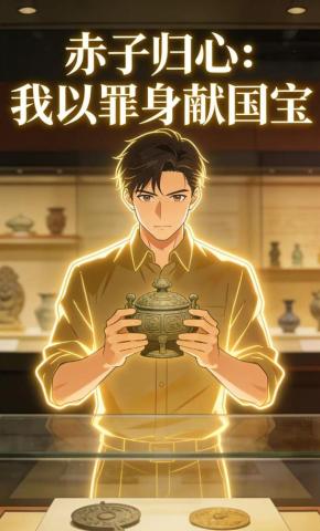 短剧《赤子归心：我以罪身献国宝》海报