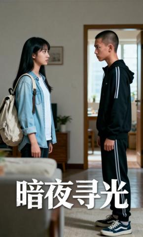 短剧《暗夜寻光》海报