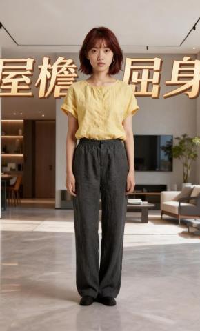 短剧《屋檐屈身》海报