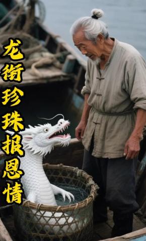 短剧《龙衔珍珠报恩情》海报