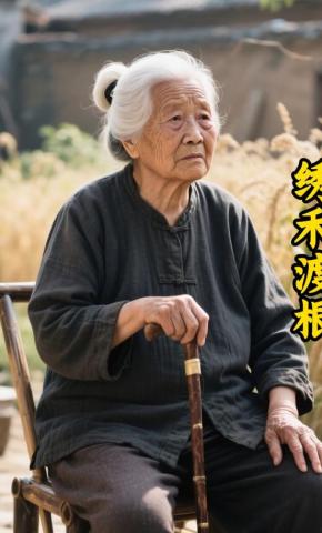 短剧《绣禾渡根》海报