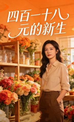短剧《四百一十八元的新生》海报