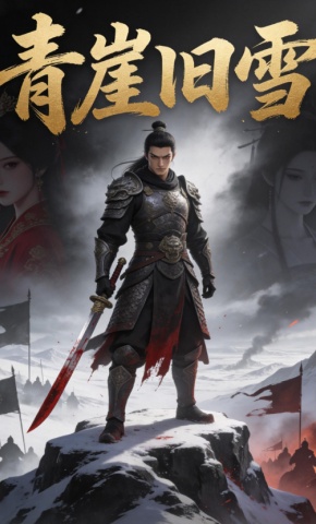 短剧《青崖旧雪》海报
