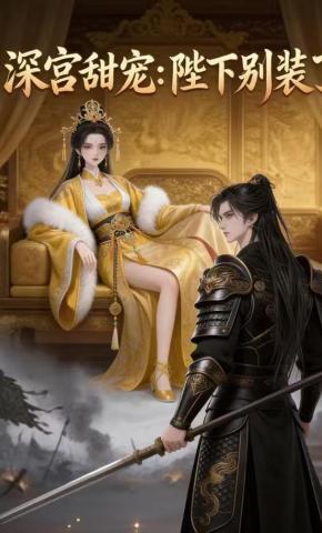 短剧《深宫甜宠：陛下别装了》海报