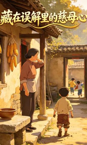 短剧《藏在误解里的慈母心》海报