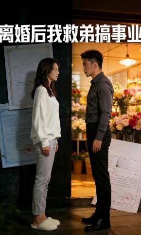 短剧《离婚后我救弟搞事业》海报