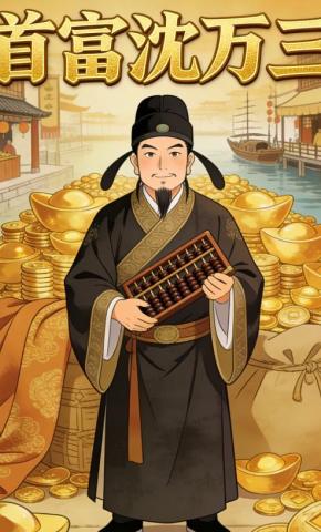 短剧《首富沈万三》海报