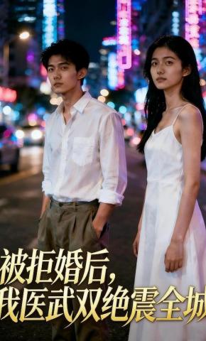 短剧《被拒婚后，我医武双绝震全城》海报
