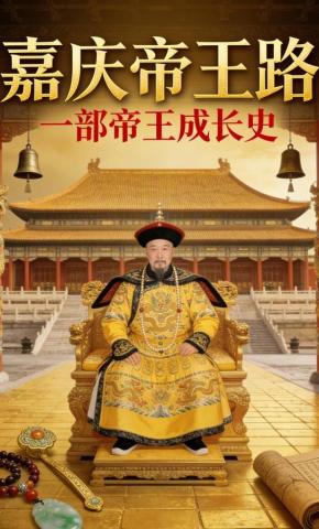 短剧《嘉庆帝王路》海报