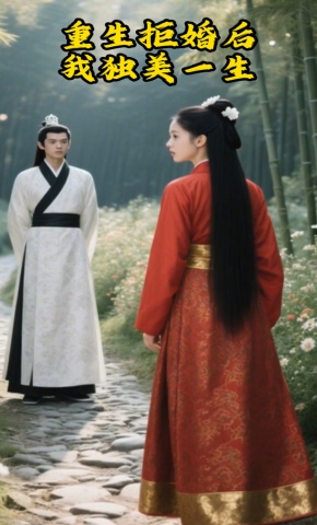 短剧《重生拒婚后，我独美一生》海报