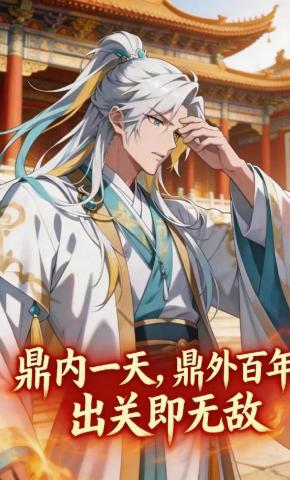短剧《鼎内一天，鼎外百年，出关即无敌》海报