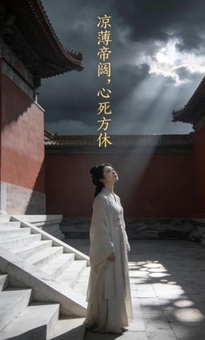 短剧《凉薄帝阙，心死方休》海报