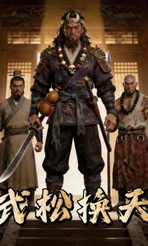 短剧《武松换天》海报