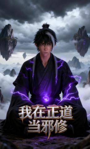 短剧《我在正道当邪修》海报