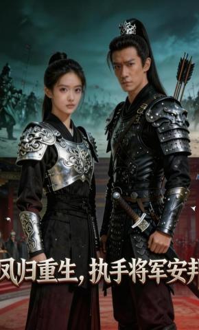 短剧《凤归重生，执手将军安邦》海报