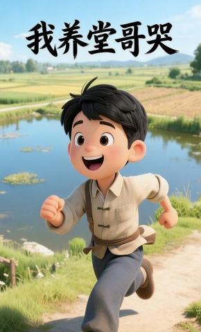 短剧《我养堂哥哭》海报