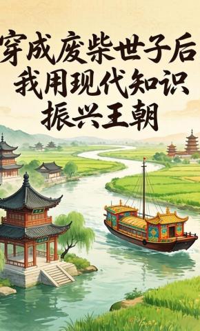 短剧《穿成废柴世子后，我用现代知识振兴王朝》海报