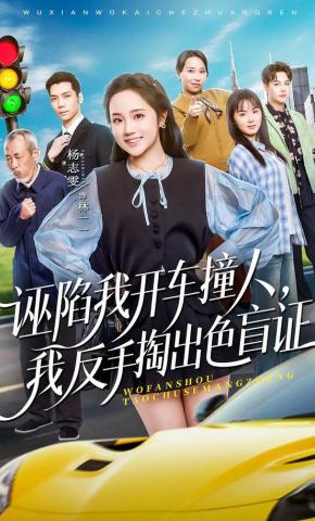 短剧《诬陷我开车撞人，我反手掏出色盲证》海报