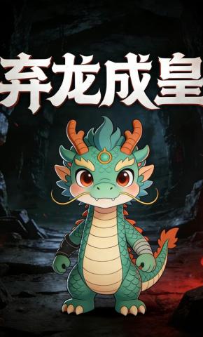 短剧《弃龙成皇》海报