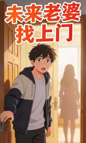 短剧《未来老婆找上门》海报