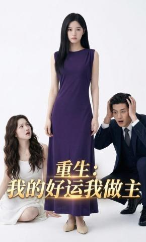 短剧《重生：我的好运我做主》海报
