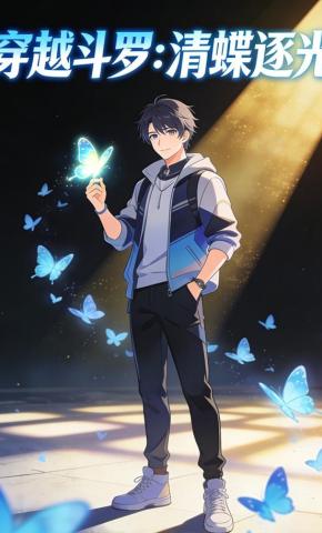 短剧《穿越斗罗：清蝶逐光》海报