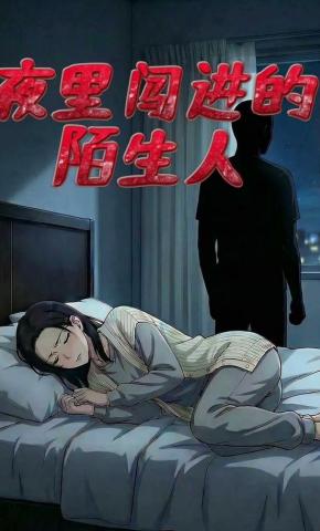 短剧《夜里闯进的陌生人》海报