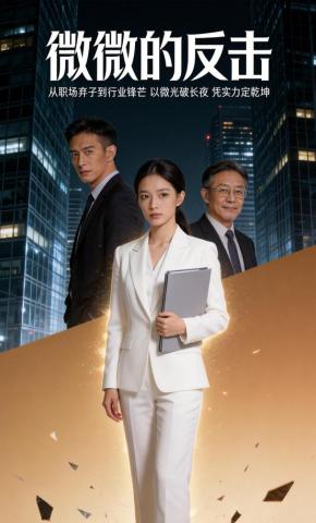 短剧《微微的反击》海报