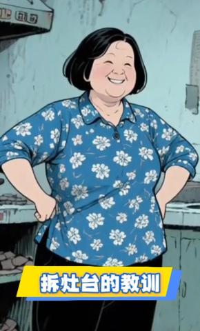 短剧《拆灶台的教训》海报