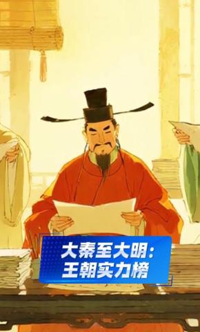 短剧《大秦至大明：王朝实力榜》海报