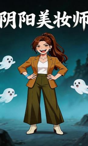 短剧《阴阳美妆师》海报