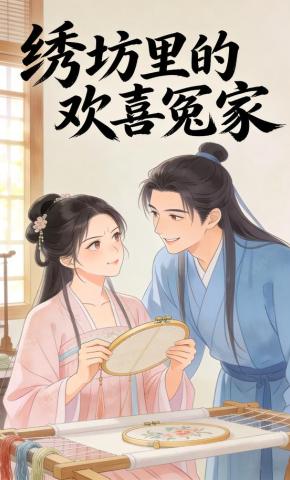 短剧《绣坊里的欢喜冤家》海报